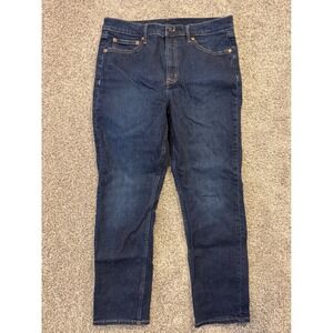 Gap Jeans Womens 12R Blue‎ Vintage Slim High Rise Rinsed Stretch Denim 852795-00